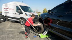 “We anticipate expanding mobile tire installation in more cities and states,” says Tom Williams, Discount Tire’s chief experience officer. “We anticipate expanding mobile tire installation in more cities and states,” says Tom Williams, Discount Tire’s chief experience officer.
