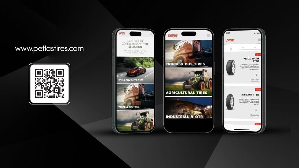 The new site serves as an online catalog, providing distributors, business partners and their customers easy access to information about Petlas tires and products.