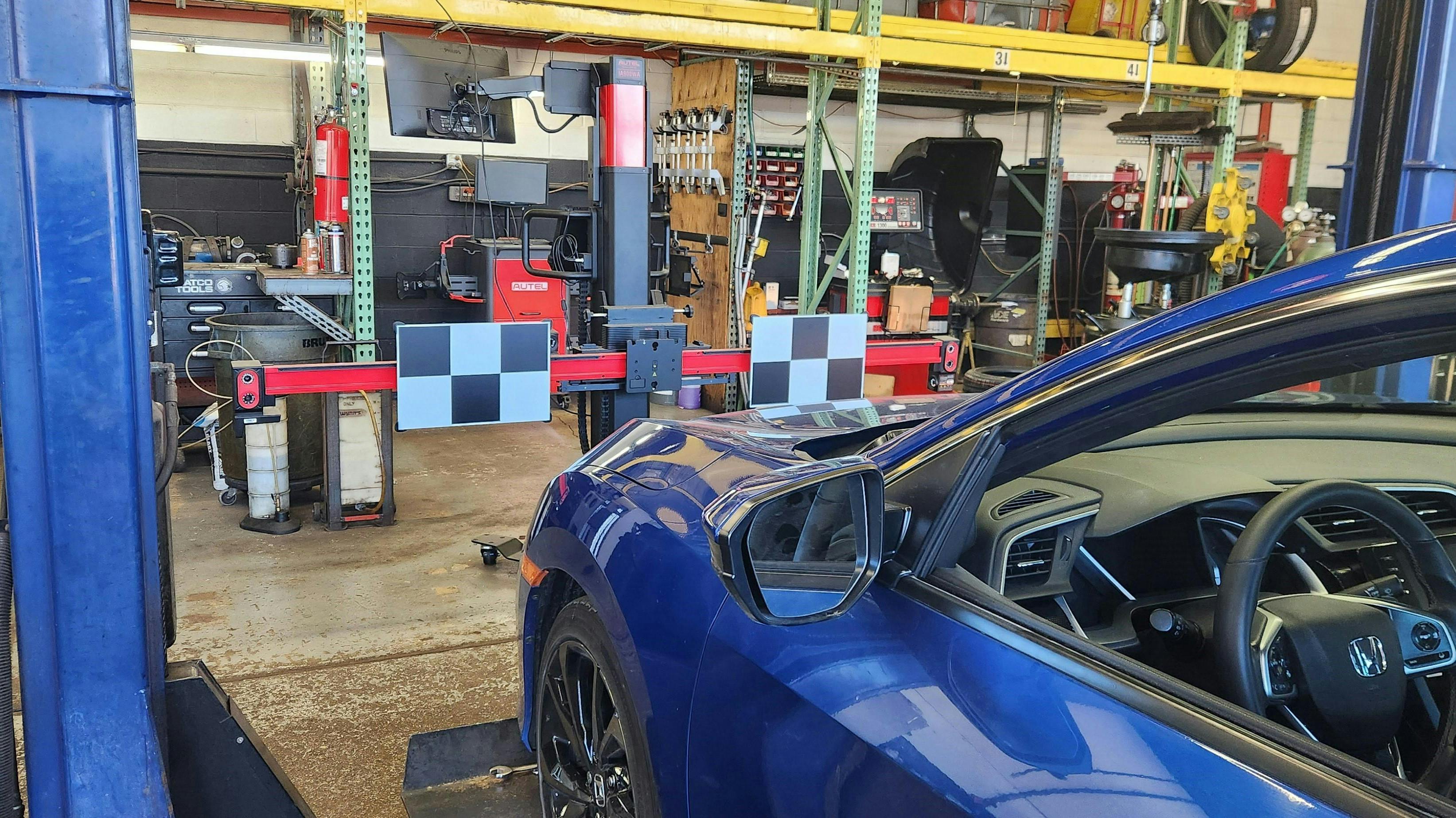 Hugh Boeset and his technicians make sure that the alignment-to-ADAS service transition is seamless at his stores. &ldquo;We go from an alignment directly into a calibration without any hiccups,' he says.