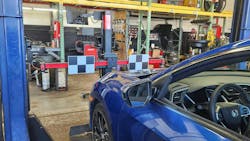 Hugh Boeset and his technicians make sure that the alignment-to-ADAS service transition is seamless at his stores. “We go from an alignment directly into a calibration without any hiccups,' he says. Hugh Boeset and his technicians make sure that the alignment-to-ADAS service transition is seamless at his stores. “We go from an alignment directly into a calibration without any hiccups,' he says.