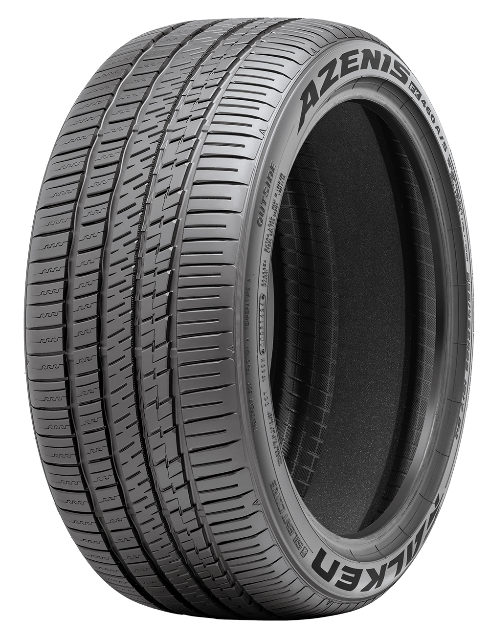The initial rollout of the tire will include 16 sizes with available rim sizing of 18- to 22-inches. The tire features a 50,000-mile limited tread warranty and Falken&rsquo;s Road Hazard Protection.