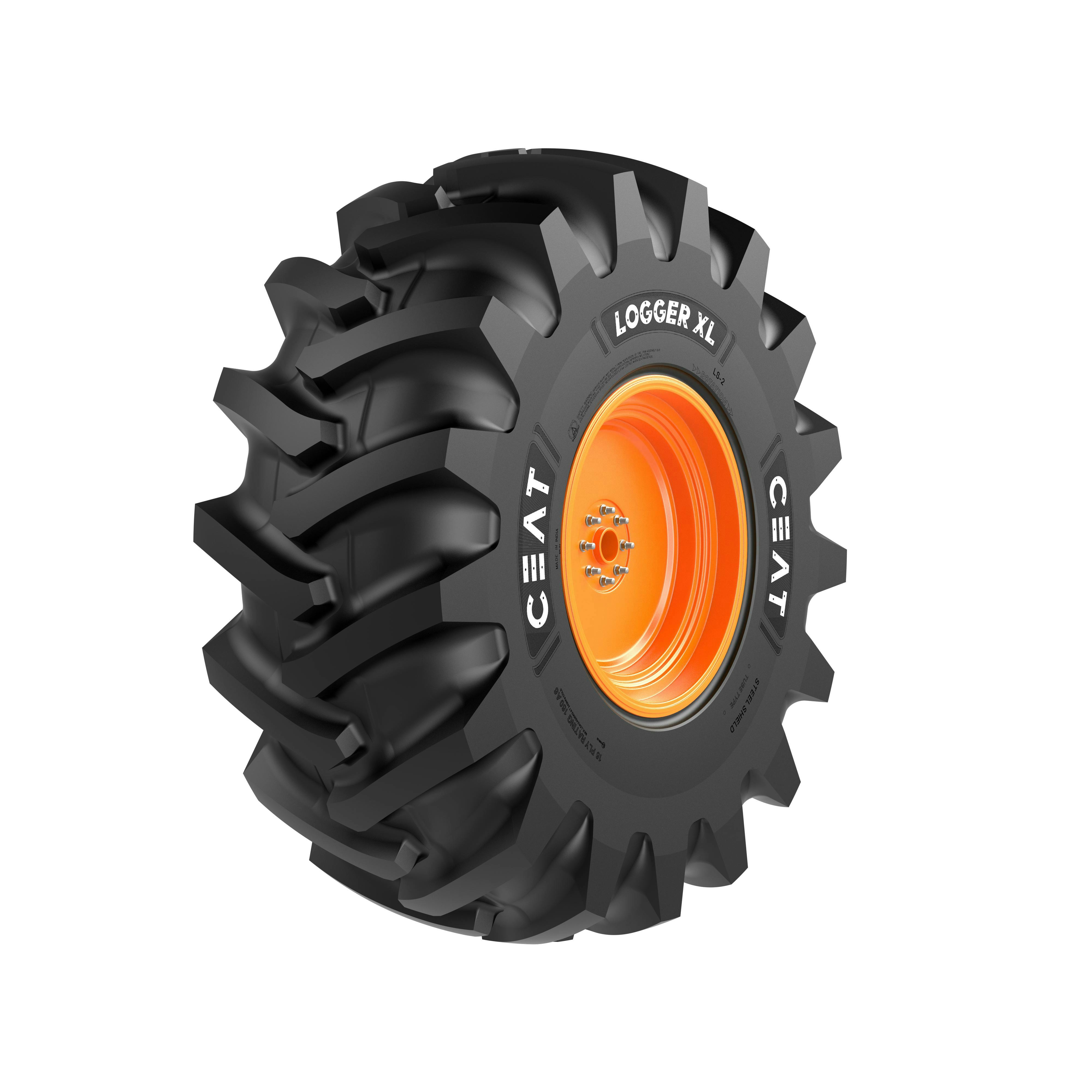 The Logger XL (LS2) range of tires for log skidders will also be highlighted at the show. The Logger XL (LS2) range of tires for log skidders will also be highlighted at the show.