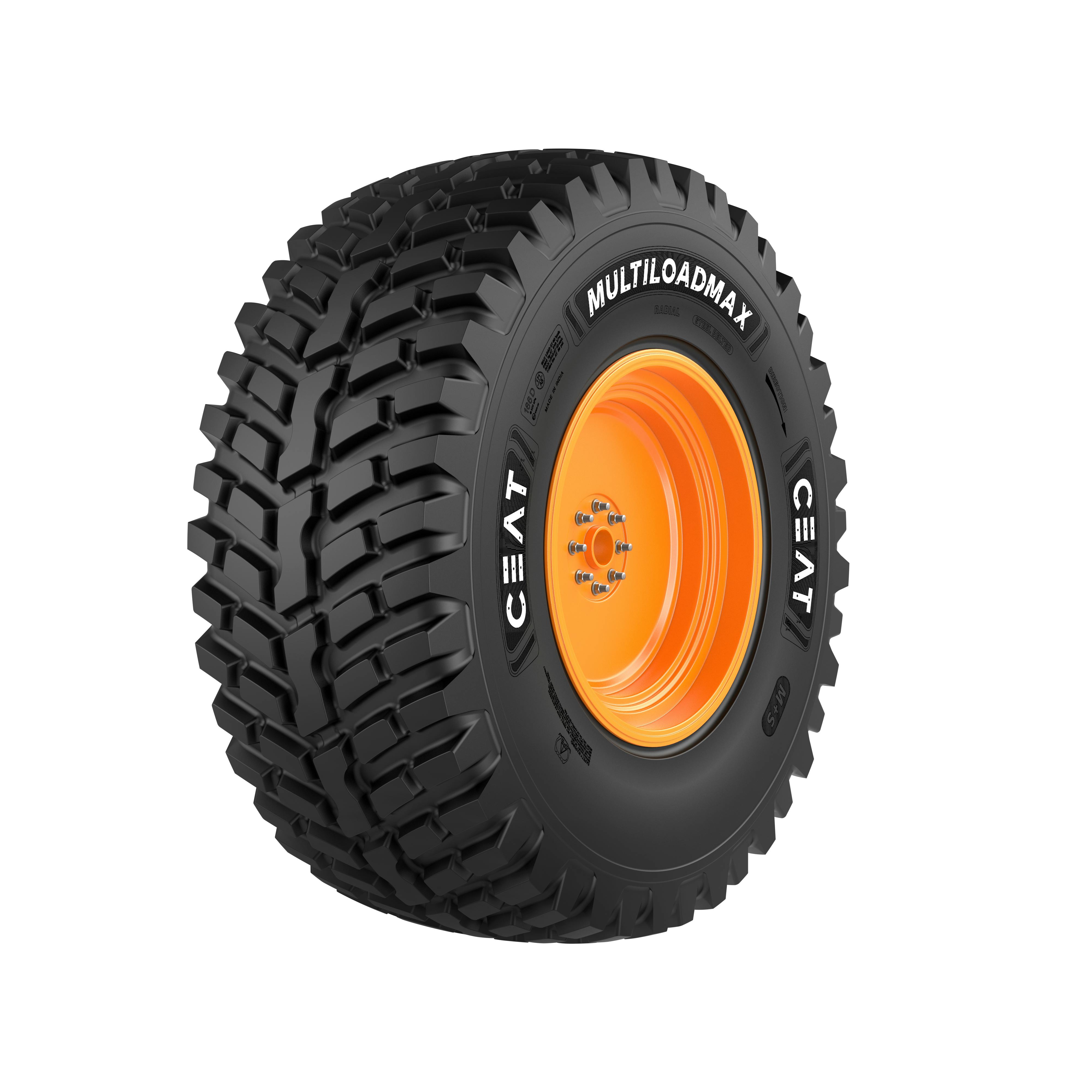 The new tires feature the Multiloadmax tire, which features a hybrid R-4 tread design and is made for construction, agricultural and municipal applications.