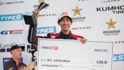 “We knew Hiroya was going to be special, but he has amazed everyone with two podiums so early in his career,” says Mike Meeiem, motorsports manager for GT Radial. “We knew Hiroya was going to be special, but he has amazed everyone with two podiums so early in his career,” says Mike Meeiem, motorsports manager for GT Radial.