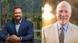 Sam Williams, right, is taking over the position Cliff Stewart, left, previously held as sales director for commercial truck tires. Sam Williams, right, is taking over the position Cliff Stewart, left, previously held as sales director for commercial truck tires.