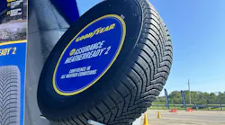 The new Goodyear Assurance WeatherReady 2 was one of several tires highlighted by Goodyear Tire & Rubber Co. during a recent ride-and-drive event.