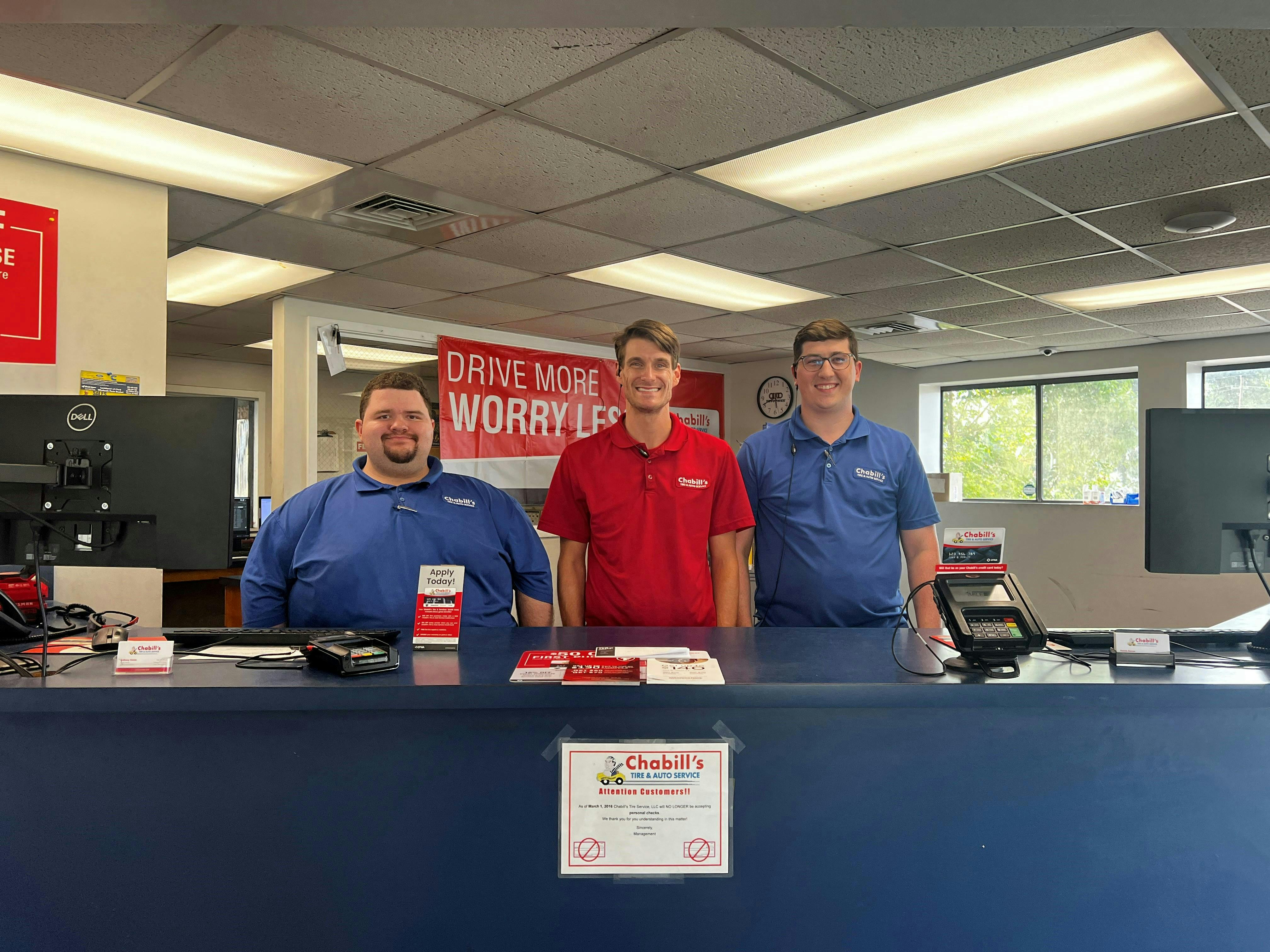 In the last six years, the Thibodaux store has nearly doubled its annual sales, from $1.6 million to $3 million. Led by Manager Bradley Schefferstein, center, he's joined on the sales counter by Anthony Voisin, left, and Patrick Barron, right. In the last six years, the Thibodaux store has nearly doubled its annual sales, from $1.6 million to $3 million. Led by Manager Bradley Schefferstein, center, he's joined on the sales counter by Anthony Voisin, left, and Patrick Barron, right.