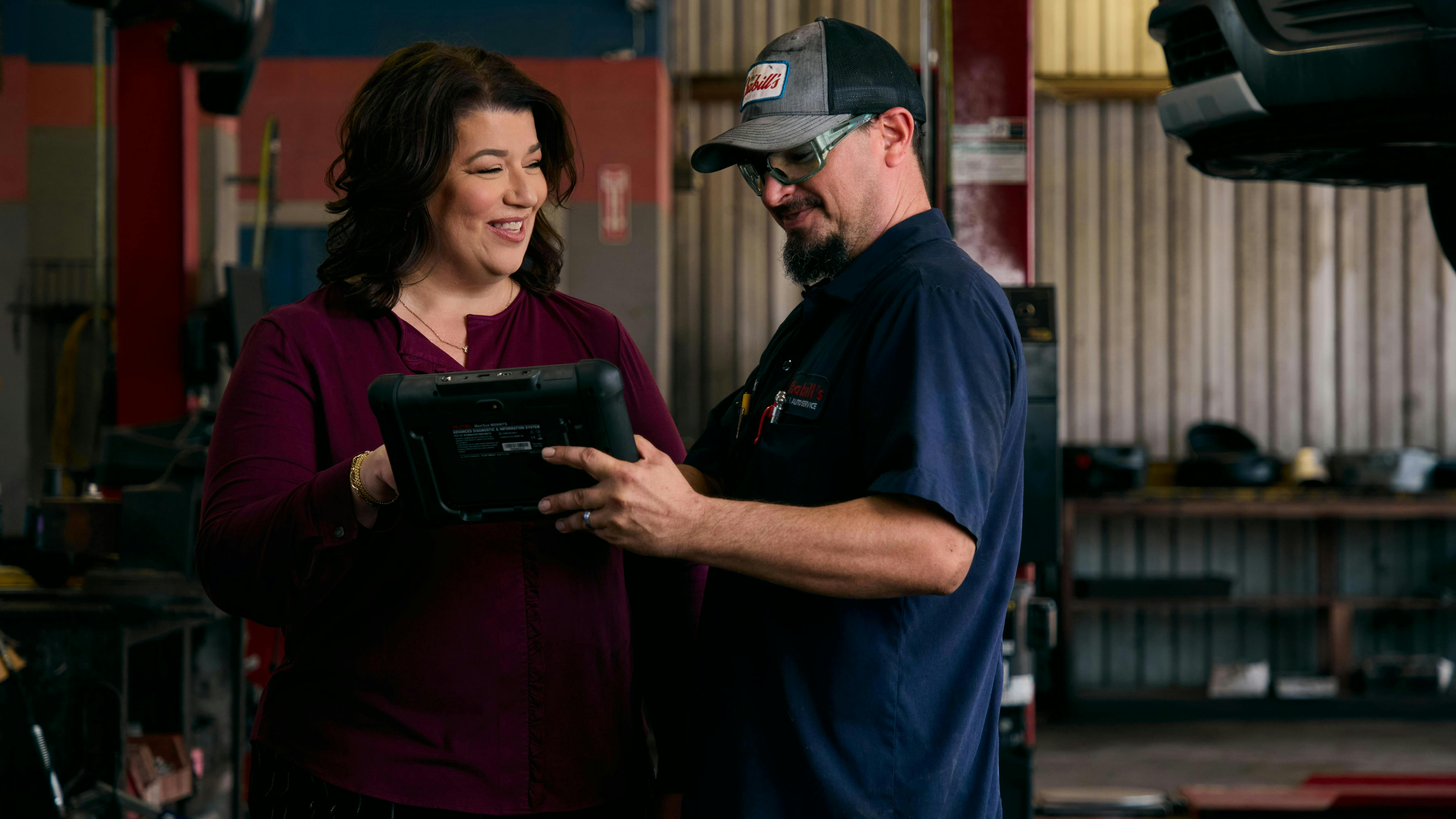 Chabill's Tire & Auto Service has 18 retail stores in Southern Louisiana. Overall, the company's sales are split 50-50 between tires and service. CEO Beth Barron says the company excels in the retail space with the work of technicians like Nicholas Housden, pictured. Chabill's Tire & Auto Service has 18 retail stores in Southern Louisiana. Overall, the company's sales are split 50-50 between tires and service. CEO Beth Barron says the company excels in the retail space with the work of technicians like Nicholas Housden, pictured.