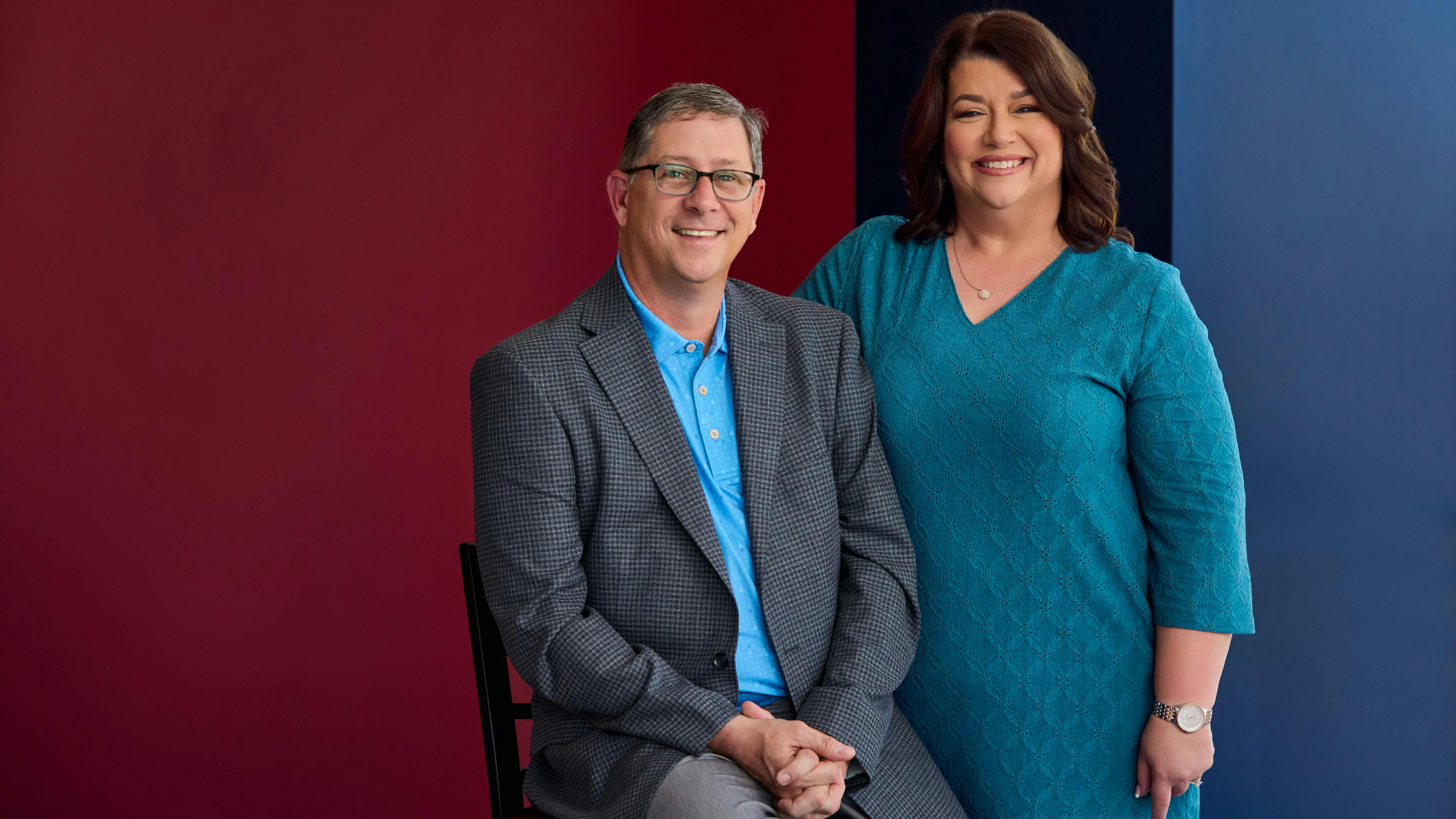 Carey Barron has worked alongside his wife Beth Barron for all but five years. He's convinced the Chabill's Tire & Auto Service team believes in his wife's direction and would follow her into a burning building. 'I think that applies here.'