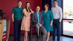 The Barron family, from left: Patrick Barron, Amanda Michel, Carey and Beth Barron, and Charlie Barron. The Barron family, from left: Patrick Barron, Amanda Michel, Carey and Beth Barron, and Charlie Barron.