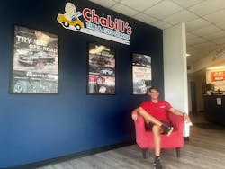 Bradley Schefferstein moved into Carey and Beth Barron's house as a teenager after his father died. They've remained his rock, and today's he's a successful store manager for Chabill's Tire & Auto Service who will eventually help lead the company into the future. Bradley Schefferstein moved into Carey and Beth Barron's house as a teenager after his father died. They've remained his rock, and today's he's a successful store manager for Chabill's Tire & Auto Service who will eventually help lead the company into the future.