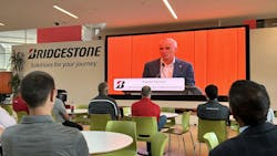 “At Bridgestone, motorsports are our passion – always have been and always will be,” says Paolo Ferrari, executive chairman and CEO, of Bridgestone Americas. “At Bridgestone, motorsports are our passion – always have been and always will be,” says Paolo Ferrari, executive chairman and CEO, of Bridgestone Americas.