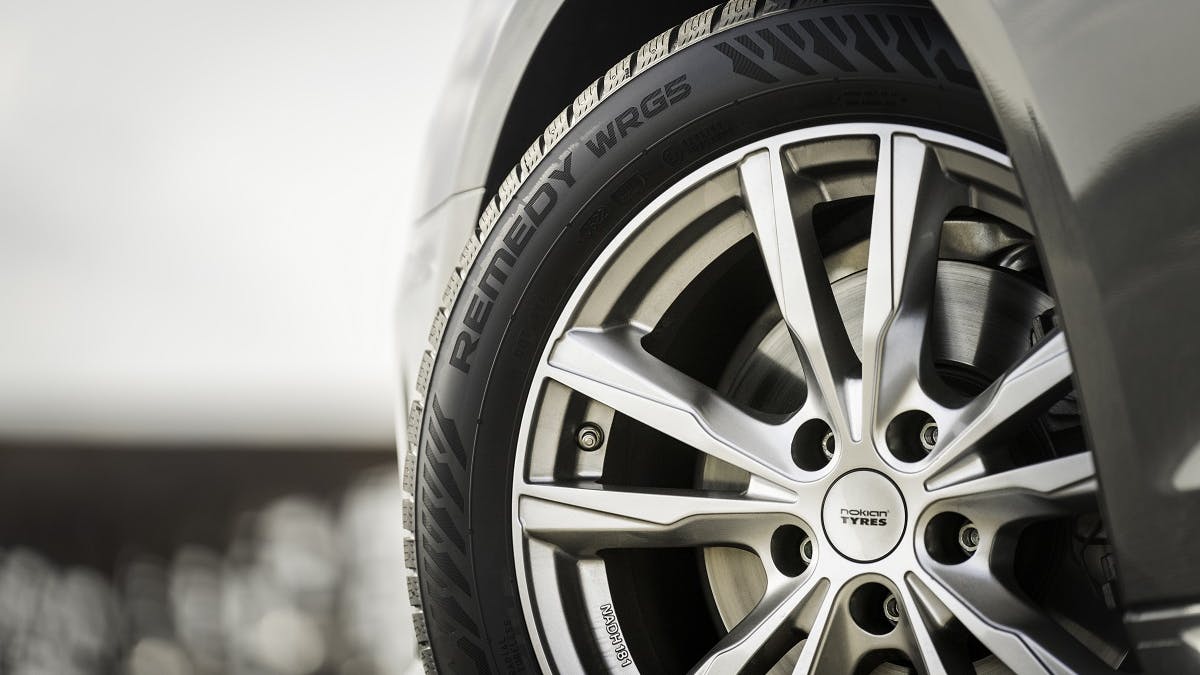 The tiremaker introduced the all-weather passenger tire in North America a quarter century ago and released its sixth-generation all-weather tire, the Nokian Tyres Remedy WRG5 (pictured) earlier this year.