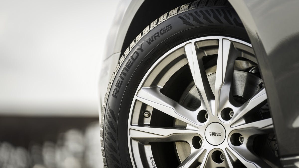 The rebate offerings include $80 off a set of Nokian Tyres Hakkapeliitta 10 and Hakkapeliitta R5 winter tires; $80 off Nokian Tyres Remedy WRG5 (pictured); $80 off Nokian Tyres Outpost APT; and $60 off Nokian Tyres One.