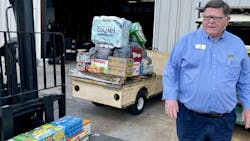 Whiteville, N.C.-based Black’s Tire Service Inc. is collecting supplies for victims of Hurricane Helene. Whiteville, N.C.-based Black’s Tire Service Inc. is collecting supplies for victims of Hurricane Helene.