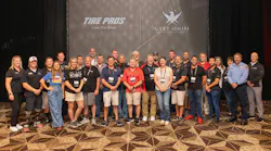 “Tire Pros is a dealer-led organization, focused on empowering auto shops with the resources they need to deliver exceptional service to their customers while maintaining the freedom to run their business in the way that works best for them,” says Greg Bell (far right), president of Tire Pros.