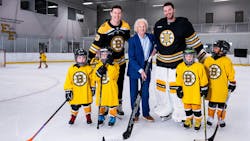 “We do our best to create fun and entertaining TV commercials with a positive message,” says Paul Sullivan (center), vice president of marketing for Sullivan Tire. “We do our best to create fun and entertaining TV commercials with a positive message,” says Paul Sullivan (center), vice president of marketing for Sullivan Tire.