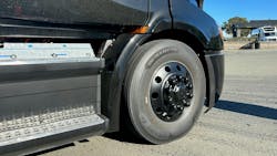 “We as a company are very well-known for our steer tires,” says Luigi Cumo, Michelin North America Inc.’s vice president of B2B marketing. “I think the Z+ continues on that and builds on something that’s very strong with our brand, which is fuel efficiency and savings.” (Pictured, the Michelin X Line Energy Z+.) “We as a company are very well-known for our steer tires,” says Luigi Cumo, Michelin North America Inc.’s vice president of B2B marketing. “I think the Z+ continues on that and builds on something that’s very strong with our brand, which is fuel efficiency and savings.” (Pictured, the Michelin X Line Energy Z+.)