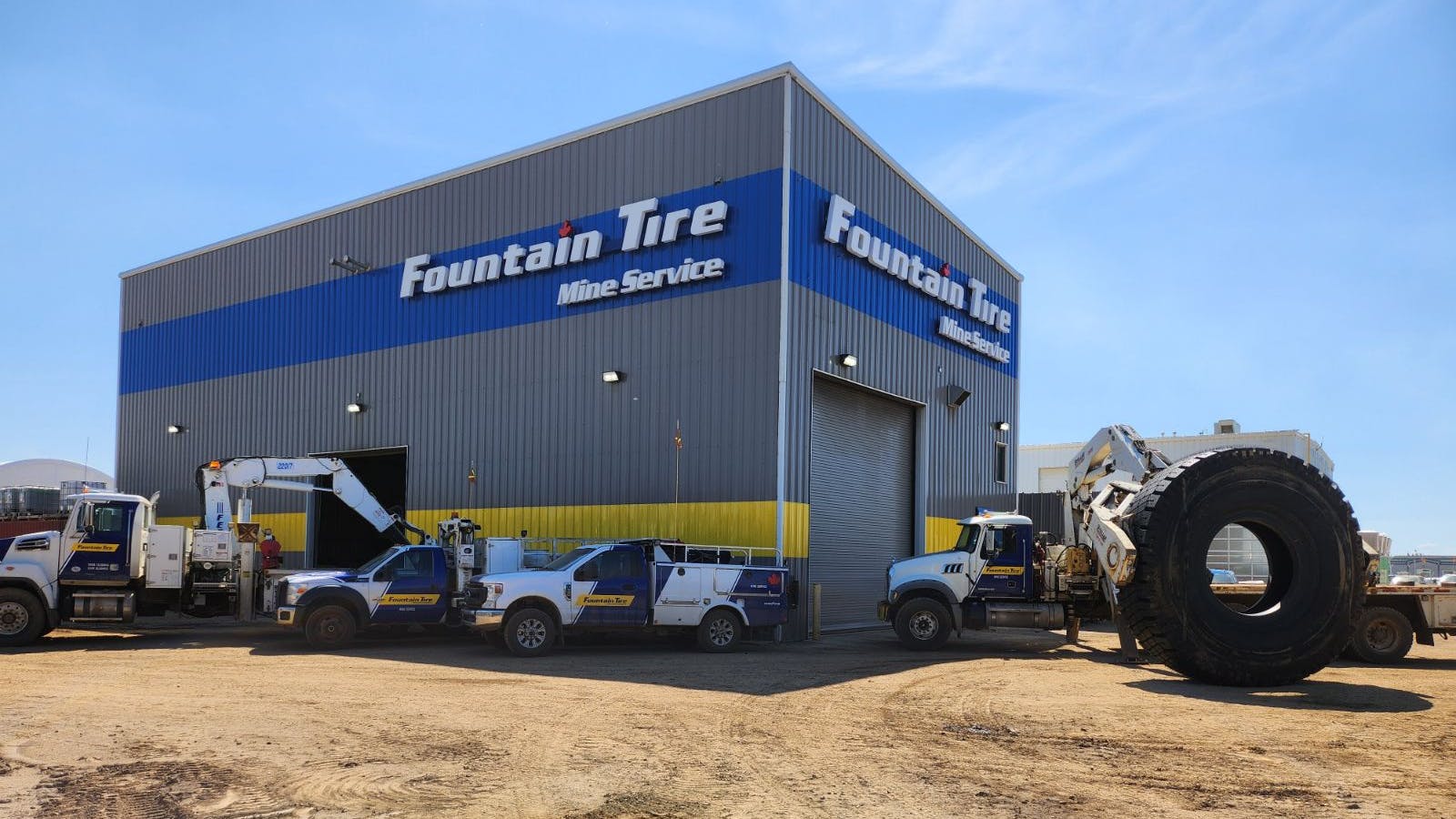 Fountain Tire Adds Mining Service Location Modern Tire Dealer