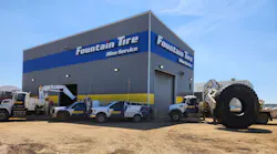 “We’re proud to unveil Fountain Tire’s mine service location in the heart of Canada’s oil sands,” says Nelson Tonn, vice president of sales and mine service at Fountain Tire.