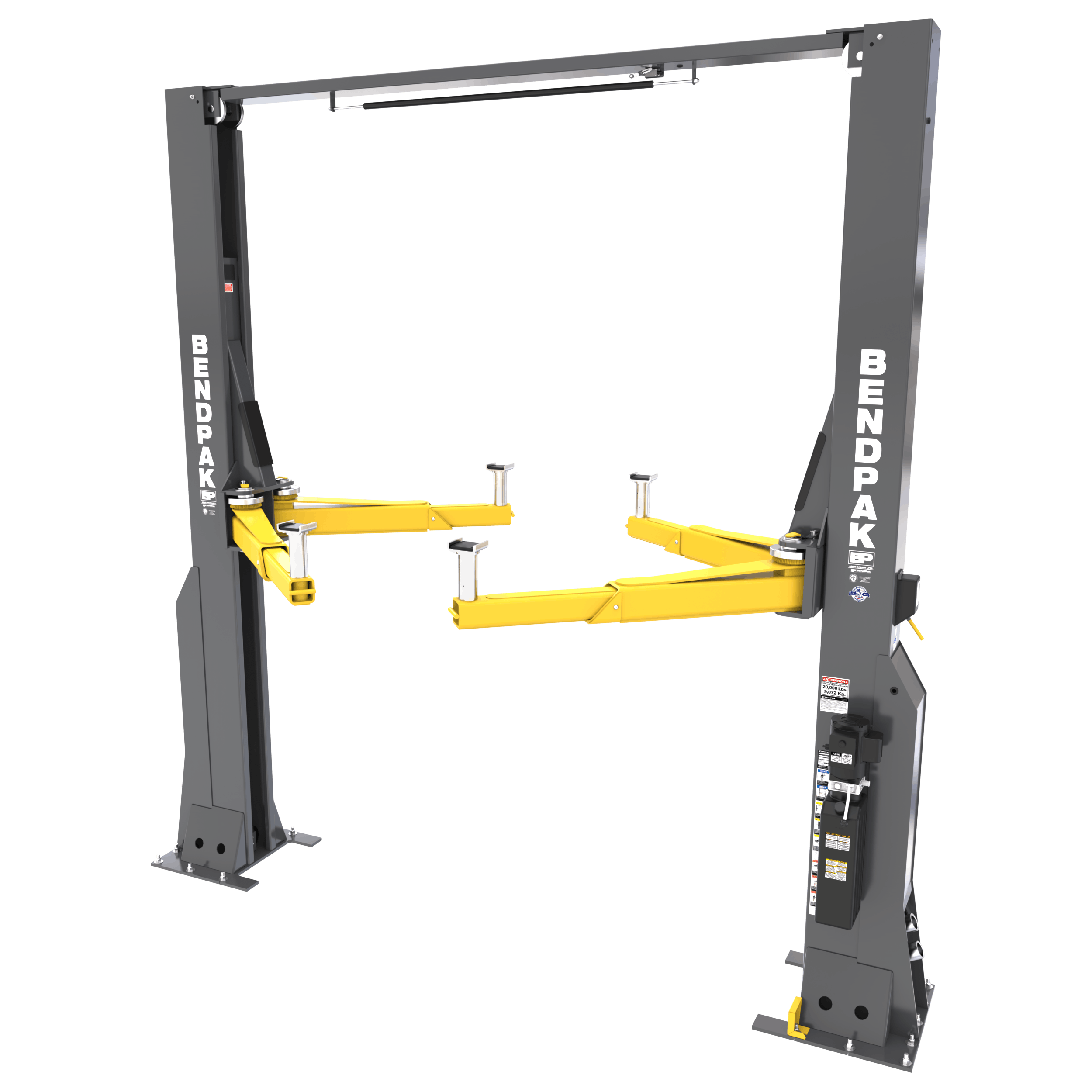 “Whether you’re maintaining a mixed fleet or expanding your business to handle larger commercial vehicles, our new 16AP and 20AP (pictured) Series have you covered,” says Sean Price, director of sales operations for BendPak Inc.