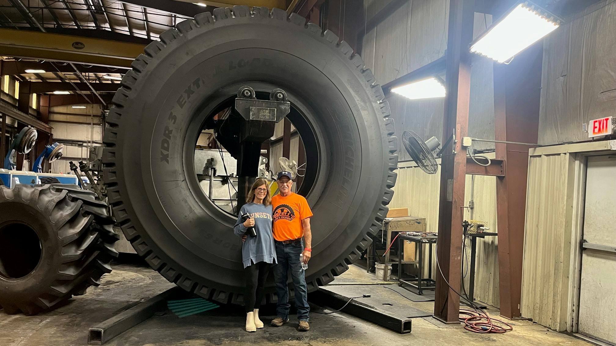 More than 500 people recently toured Purcell Tire & Rubber Co.&rsquo;s OTR tire retreading plant in Potosi, Mo.