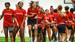 “We believe that leading on the field helps prepare girls to lead in any field. But first, they need the chance to play,” says Caitlyn Ranson, senior manager of partnership marketing, Bridgestone Americas. “We believe that leading on the field helps prepare girls to lead in any field. But first, they need the chance to play,” says Caitlyn Ranson, senior manager of partnership marketing, Bridgestone Americas.