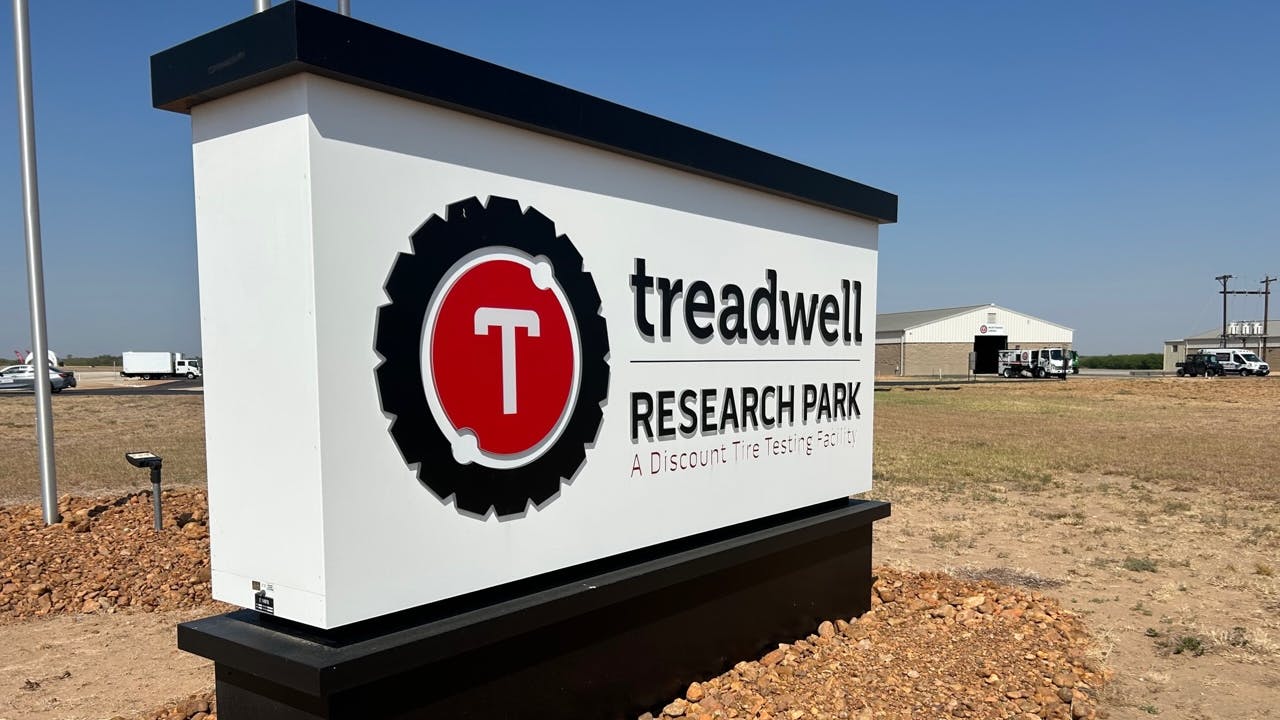 Nearly 95% of the tires that Discount Tire sells, including the Scottsdale, Ariz.-based dealership&rsquo;s own, private label products, are evaluated at Treadwell Research Park. The facility is &ldquo;a quantum leap for us,&rdquo; John Baldwin, Discount Tire&rsquo;s chief product and technical officer, told MTD during a recent media event, Treadwell Experience &lsquo;24.