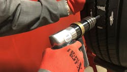 Strict adherence to industry-recommended procedures is critical when repairing medium truck tires, says Robbie Bushnell, vice president of tire repair products at 31 Inc. Strict adherence to industry-recommended procedures is critical when repairing medium truck tires, says Robbie Bushnell, vice president of tire repair products at 31 Inc.
