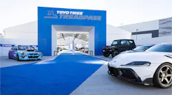 Toyo Treadpass is located between the Central and South Halls of the Las Vegas Convention Center, where the 2024 SEMA Show is hosted.