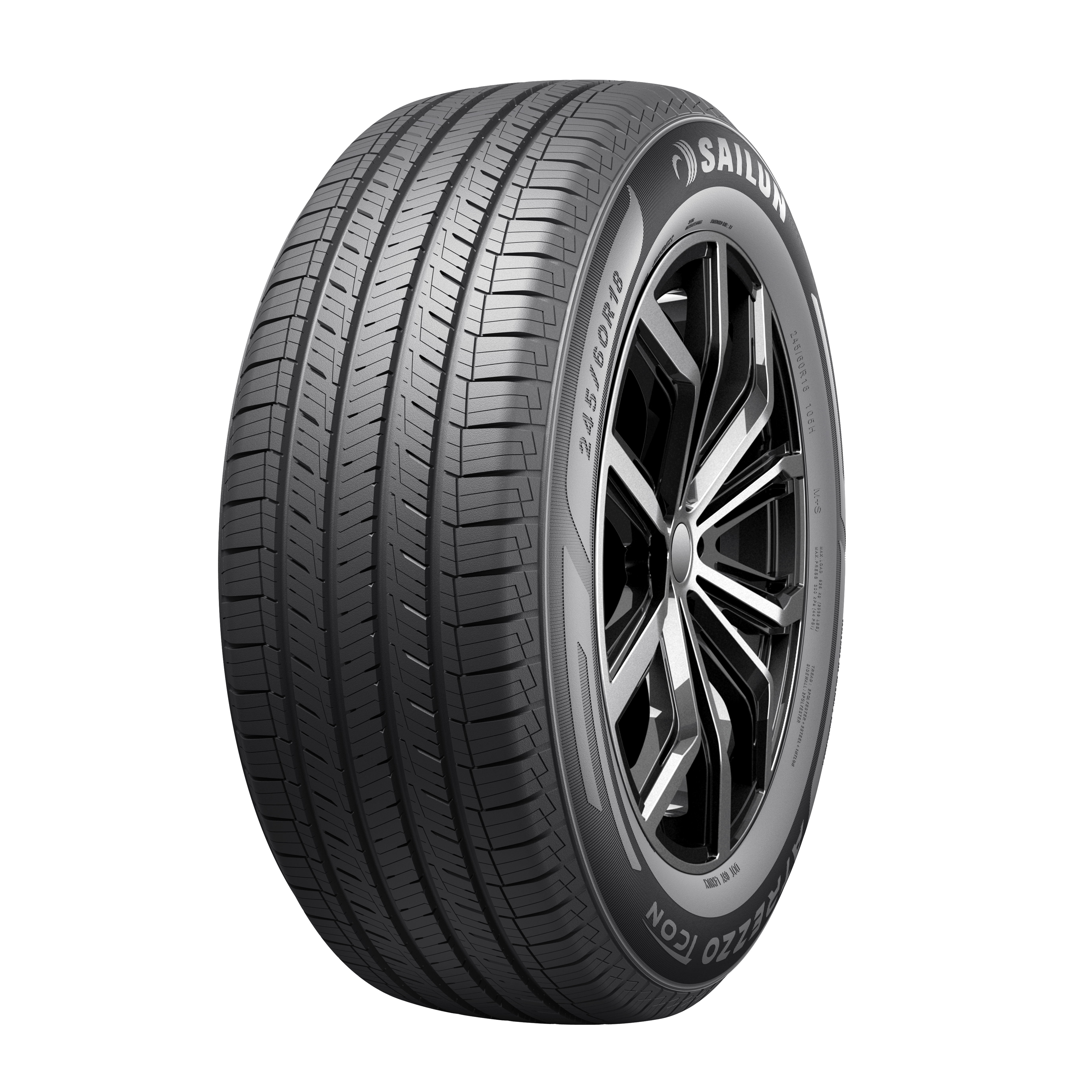 The tire is engineered to provide a quiet and confident driving experience and ensures comfort and stability across various road conditions.