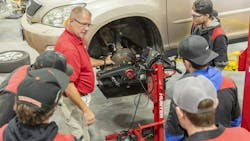 “Given the industry’s critical need, we recognize our responsibility to help train current and future technicians,” says Tom Settle, field development director for Hunter. “Given the industry’s critical need, we recognize our responsibility to help train current and future technicians,” says Tom Settle, field development director for Hunter.