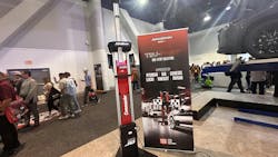 It can service vehicles as close as 55-inches from the turntables with a working range up to 200-inches. The exclusive long wheelbase mode enables service on light commercial vehicles up to 29-feet long. It can service vehicles as close as 55-inches from the turntables with a working range up to 200-inches. The exclusive long wheelbase mode enables service on light commercial vehicles up to 29-feet long.