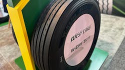 The Westlake W-Elite SLII long-haul steer tire has been designed to “ensure long-to-regional conditions, enduring durability alongside optimal wear, fuel efficiency and cost-per-mile effectiveness,” according to ZC Rubber officials The Westlake W-Elite SLII long-haul steer tire has been designed to “ensure long-to-regional conditions, enduring durability alongside optimal wear, fuel efficiency and cost-per-mile effectiveness,” according to ZC Rubber officials