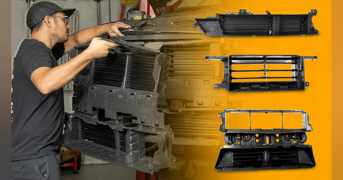 Grille Shutter Continental Releases Active Grille Shutters for Ford, Chrysler Models ...