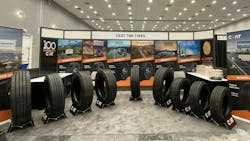 The newly launched TBR tires, now available through dealers and distributors, feature eight products. The newly launched TBR tires, now available through dealers and distributors, feature eight products.