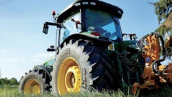 “The lifespan of an ag tire is dependent on how it is used and for what purposes,” says Dave Paulk, manager of field technical services for BKT USA Inc. “The lifespan of an ag tire is dependent on how it is used and for what purposes,” says Dave Paulk, manager of field technical services for BKT USA Inc.