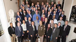 “Trevor exemplifies Chapel Hill Tire’s values of striving for excellence and treating each customer like family,” says Marc Pons, president of Chapel Hill, N.C.-based Chapel Hill Tire. Torgerson is in the second to last row, second one from the left.