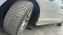 “Data from the U.S. Tire Manufacturers Association shows a notable upward trend in all-weather tire sales,' says Robert Nasca, product training manager for Hankook Tire America Corp. (Pictured, the new Hankook Weatherflex GT all-weather tire at a ride-and-drive event.)