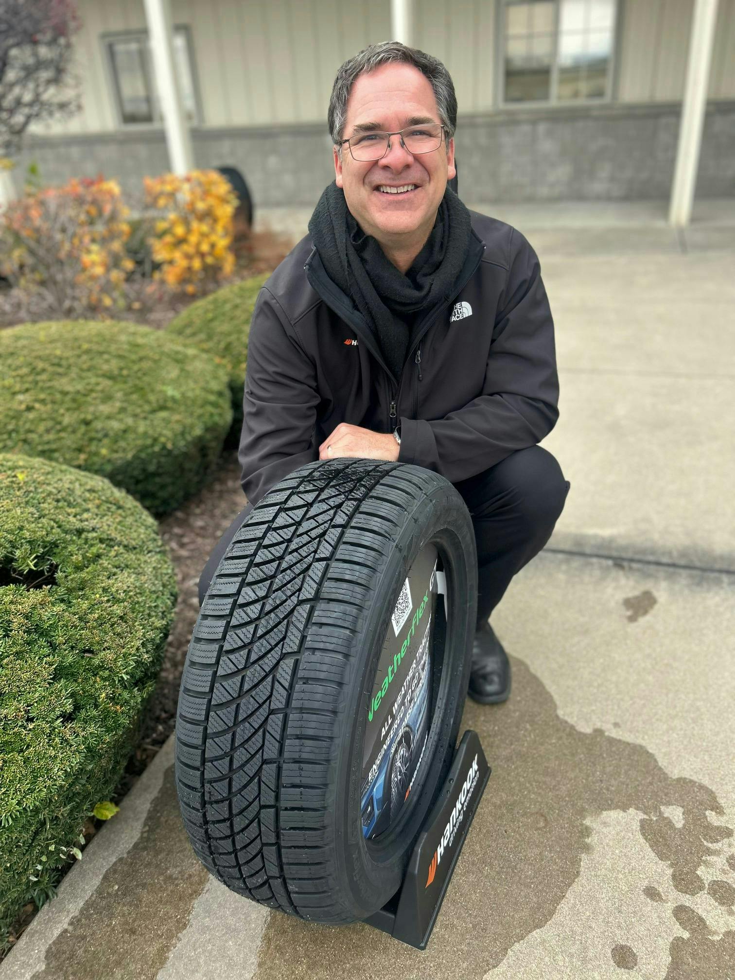 “There is a consumer education component to selling any tire and all-weather tires are not exempt,” says Nasca. “Many consumers may not realize the difference between an all-weather and an all-season offering.” “There is a consumer education component to selling any tire and all-weather tires are not exempt,” says Nasca. “Many consumers may not realize the difference between an all-weather and an all-season offering.”