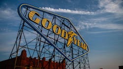 “Sam Gibara, Goodyear’s CEO, chairman and president, said Goodyear will get the rights to Dunlop brand tires virtually worldwide, including two plants in the U.S. and eight plants and 350 retail outlets in Europe,” wrote then-MTD Editor Lloyd Stoyer. “Sam Gibara, Goodyear’s CEO, chairman and president, said Goodyear will get the rights to Dunlop brand tires virtually worldwide, including two plants in the U.S. and eight plants and 350 retail outlets in Europe,” wrote then-MTD Editor Lloyd Stoyer.