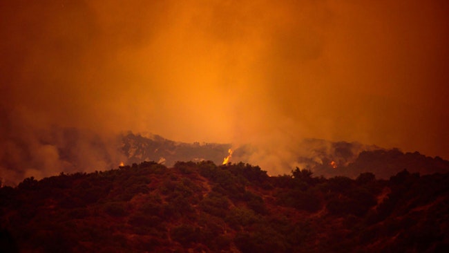 More than 10,000 structures have been destroyed by fires that are raging in the Los Angeles, Calif., area.