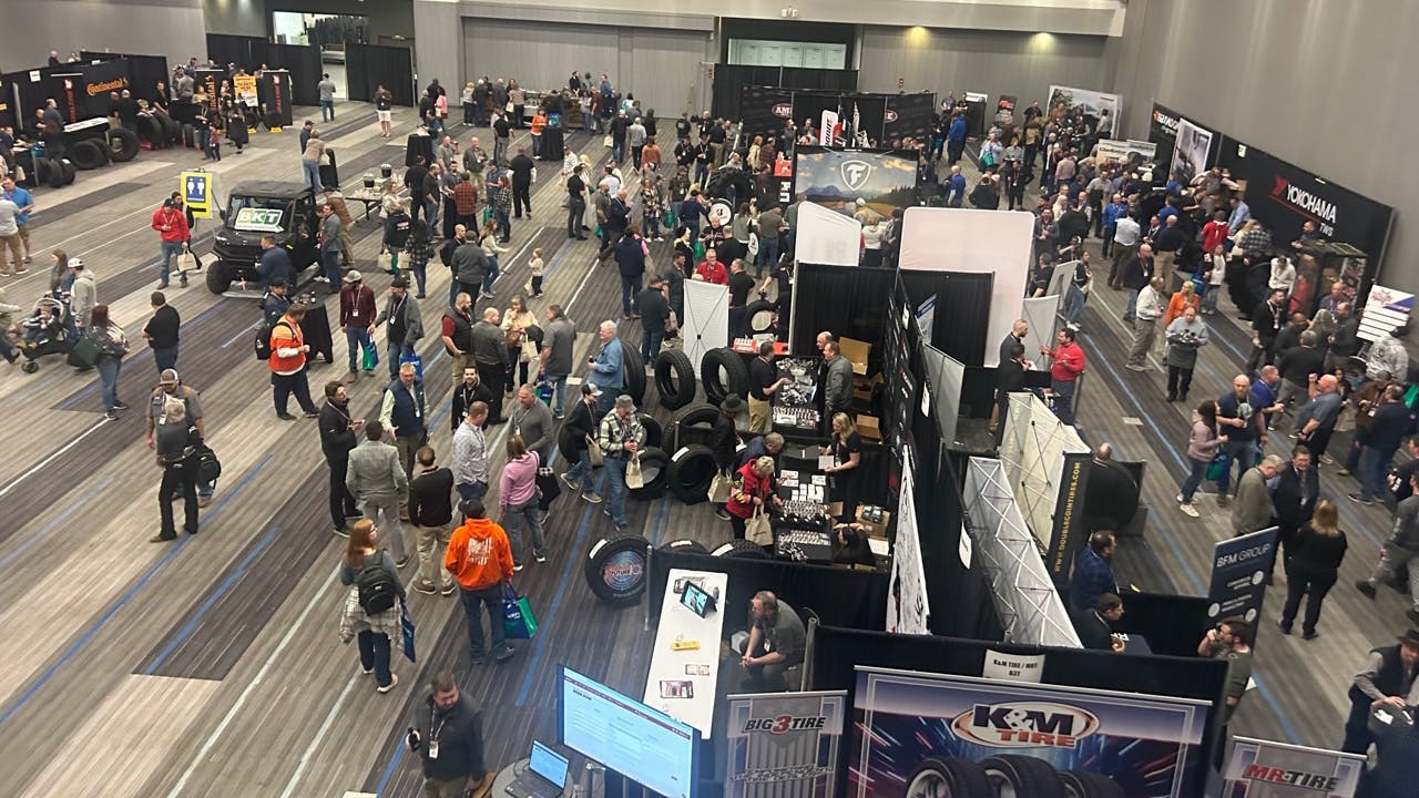 More than 850 people attended K&M Tire Inc.&rsquo;s recent meeting in Columbus, Ohio. The event included a trade show with 42 vendors, plus 11 seminars and other activities. K&M Tire is celebrating its 55th year in business.
