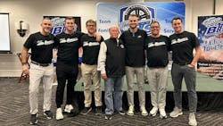 The Benton family highlighted their core values and what it takes to run a family-owned tire business at the recent Black’s Tire Service/BTS Tire Distributors meeting in Myrtle Beach, S.C.. (From left to right, Rick Benton, Cody Benton, Ryan Benton, Ricky Benton, Trey Benton, Jeremy Benton and Cole Benton.) The Benton family highlighted their core values and what it takes to run a family-owned tire business at the recent Black’s Tire Service/BTS Tire Distributors meeting in Myrtle Beach, S.C.. (From left to right, Rick Benton, Cody Benton, Ryan Benton, Ricky Benton, Trey Benton, Jeremy Benton and Cole Benton.)