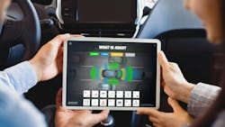 'Available for free to access and use, Hunter’s interactive ADAS Learning Tool works on touchscreen tablets or desktop computers,' say Hunter officials. 'Available for free to access and use, Hunter’s interactive ADAS Learning Tool works on touchscreen tablets or desktop computers,' say Hunter officials.