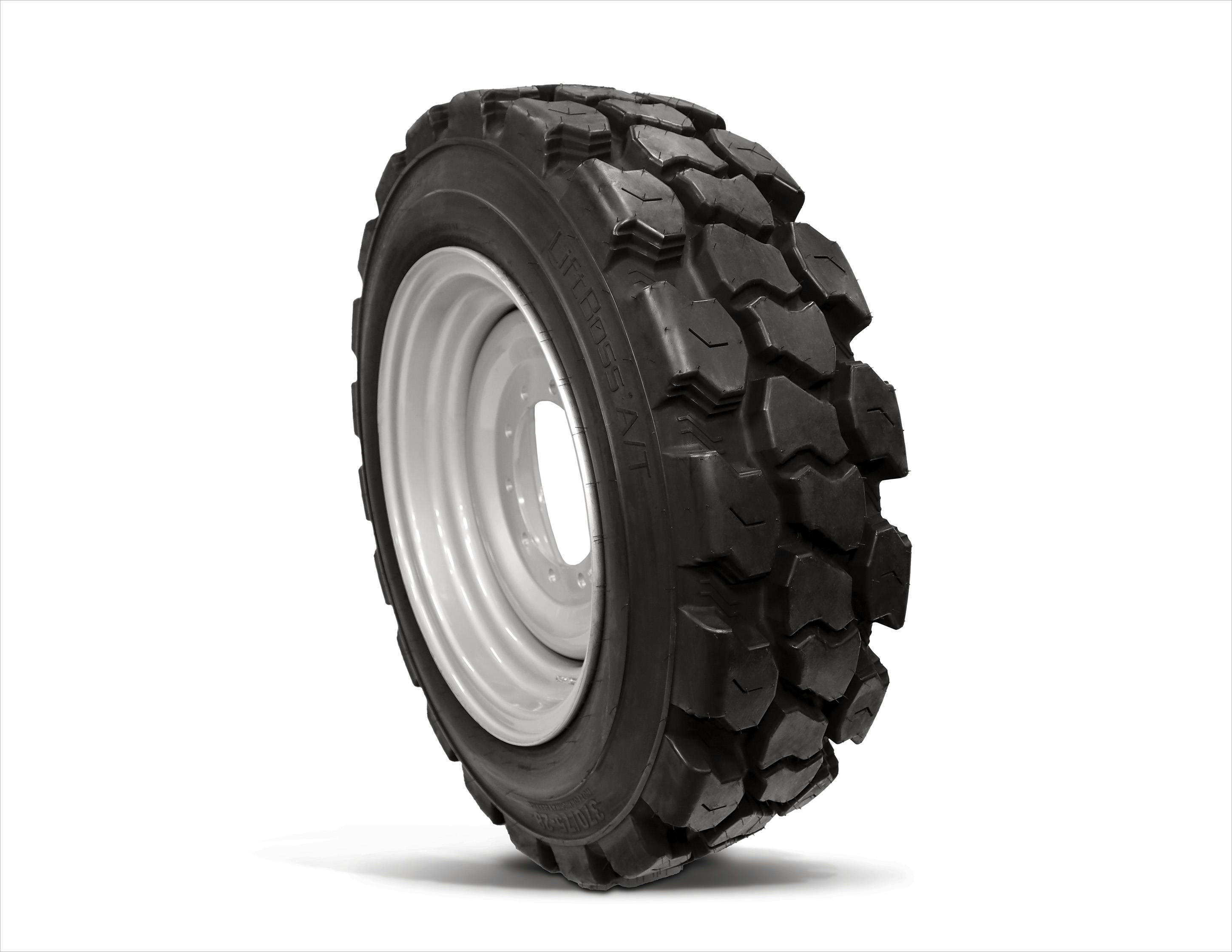 The LiftBoss A/T is engineered with a step-down tread and mud breakers for self-cleaning. It also features integrated sipes to maximize traction and has a unique center lug designed for improved wear life and off-road stability.
