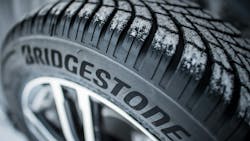 Bridgestone has provided Porsche Panamera drivers with two fitments – the 21-inch Bridgestone Portenza Sport Tire and the bespoke 20-inch Bridgestone Blizzak LM005 (pictured) winter fitment. Bridgestone has provided Porsche Panamera drivers with two fitments – the 21-inch Bridgestone Portenza Sport Tire and the bespoke 20-inch Bridgestone Blizzak LM005 (pictured) winter fitment.
