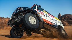 The S02 Rally tires used in the race are the result of close collaboration between Prometeon’s R&D team and the MM Technology team, as well as the experience acquired by the Italtrans Racing Team during the 2024 edition of the world’s toughest rally, where Claudio Bellina, the founder and team driver of Italtrans, raced with Prometeon tires. The S02 Rally tires used in the race are the result of close collaboration between Prometeon’s R&D team and the MM Technology team, as well as the experience acquired by the Italtrans Racing Team during the 2024 edition of the world’s toughest rally, where Claudio Bellina, the founder and team driver of Italtrans, raced with Prometeon tires.