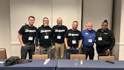 Managers from Black’s Tire Service Inc., sat down with MTD to talk about how employees, customers and the tire industry have changed through the years. (From left to right: Cole Benton, who works in retail management and business analytics at the dealership; Greg Nobles, coastal regional manager; Jonathan Ransom, central regional manager; Brian Pierce, manager of the company’s Myrtle Beach, S.C., area; Danny McNally, retail store manager in Clinton, N.C.; and Porsche Spann, retail store manager in Fayetteville, N.C.) Managers from Black’s Tire Service Inc., sat down with MTD to talk about how employees, customers and the tire industry have changed through the years. (From left to right: Cole Benton, who works in retail management and business analytics at the dealership; Greg Nobles, coastal regional manager; Jonathan Ransom, central regional manager; Brian Pierce, manager of the company’s Myrtle Beach, S.C., area; Danny McNally, retail store manager in Clinton, N.C.; and Porsche Spann, retail store manager in Fayetteville, N.C.)