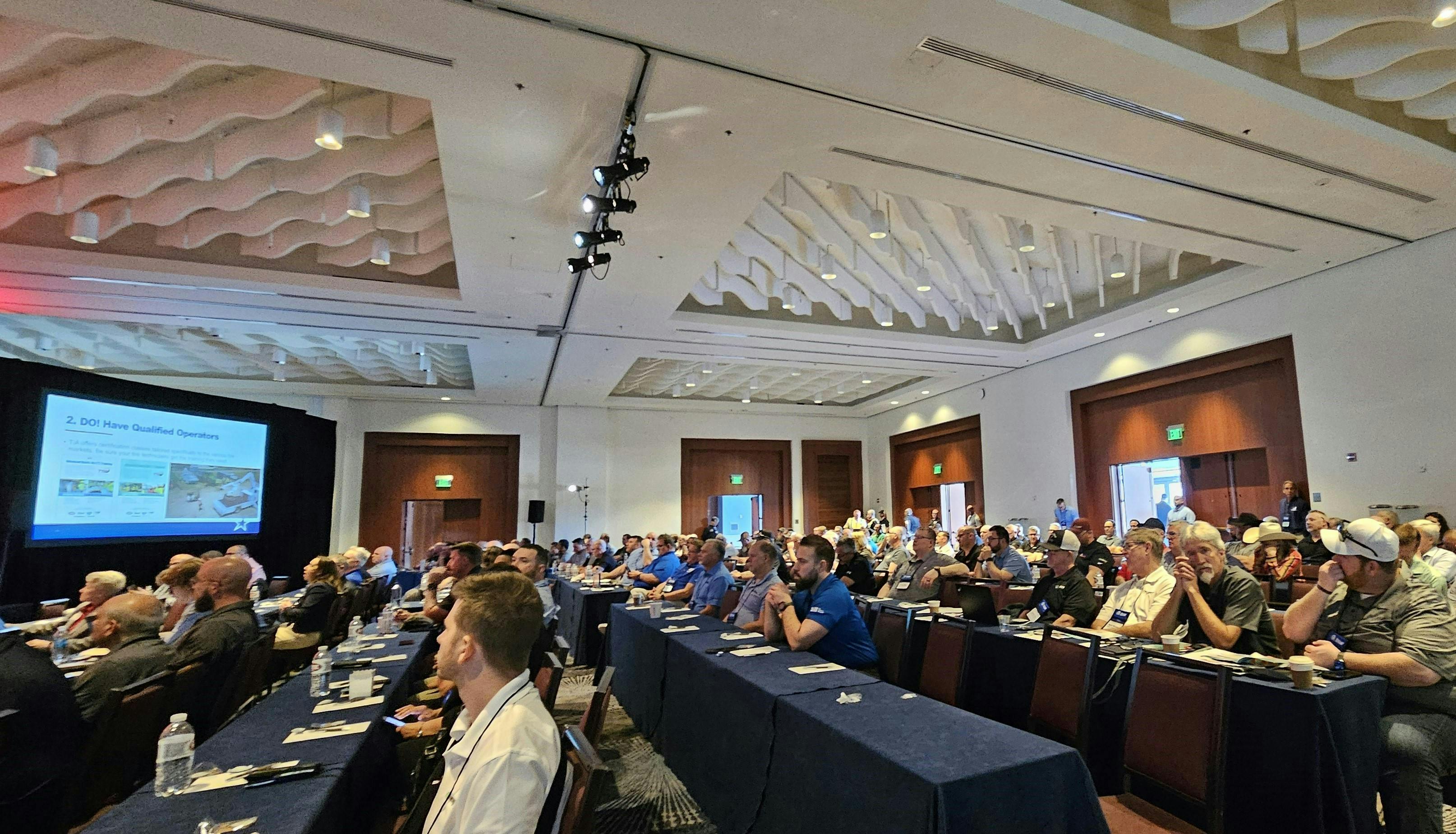 Five hundred OTR tire professionals from 35 states and a dozen countries are attending the 2025 TIA OTR Tire Conference in San Juan, Puerto Rico.